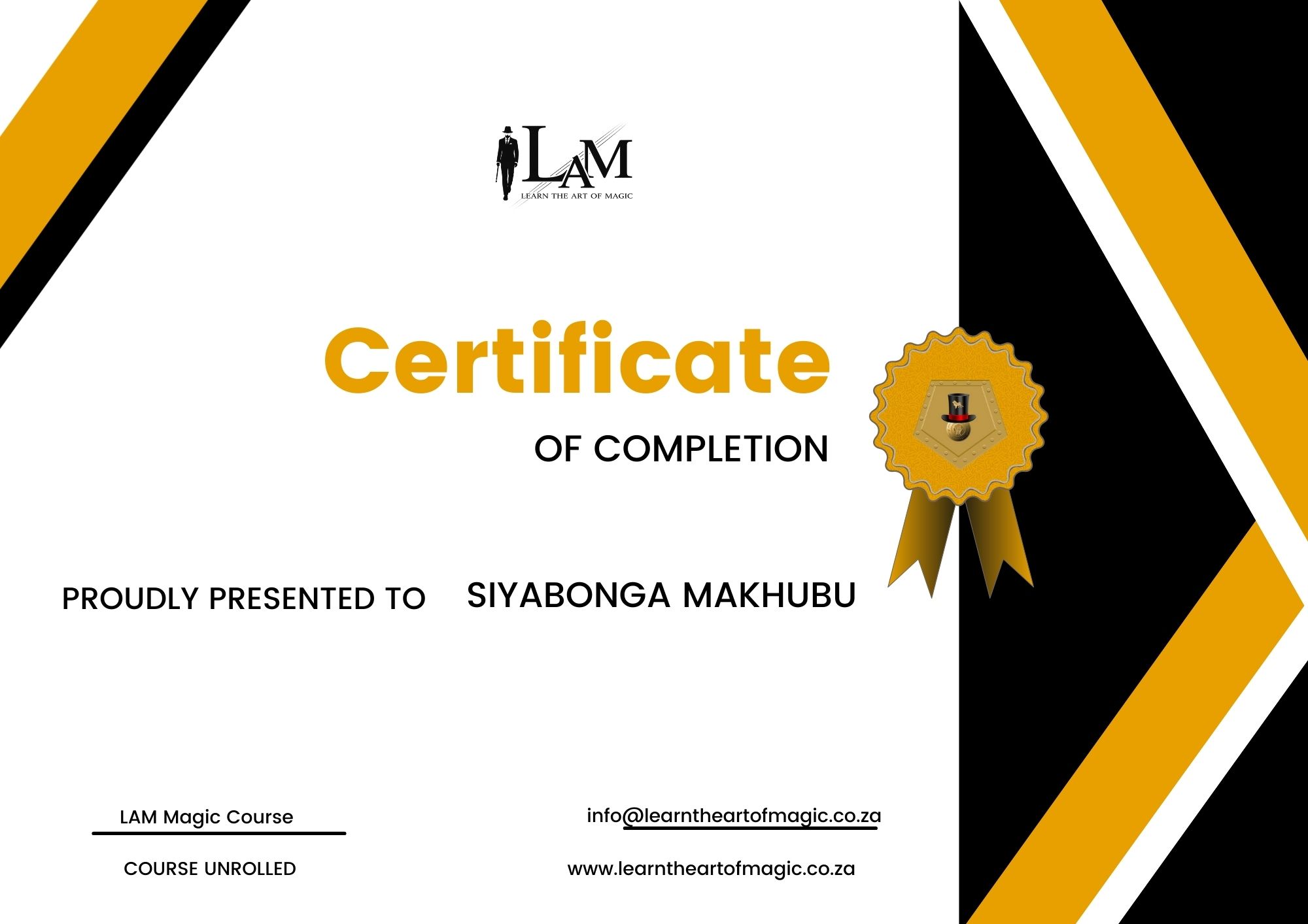 Learn the Art of Magic