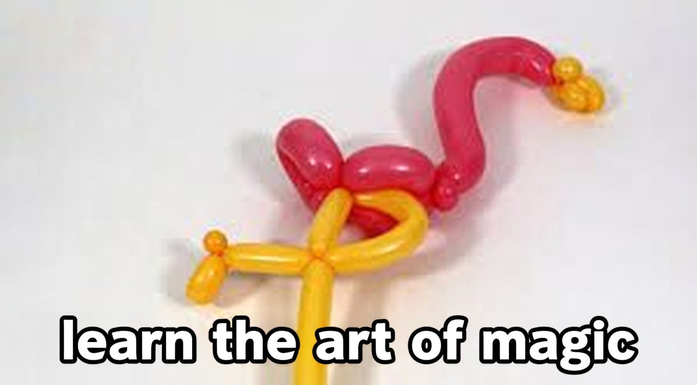 Making a flamingo pro-balloon twisting Making a flamingo pro-balloon twisting