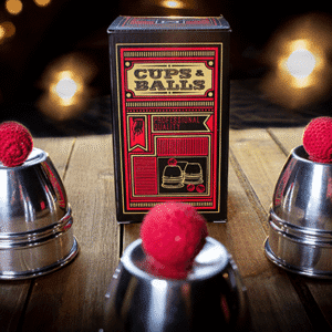 Cups and Balls Aluminum (Gimmicks and Instructions) by Murphy's Magic