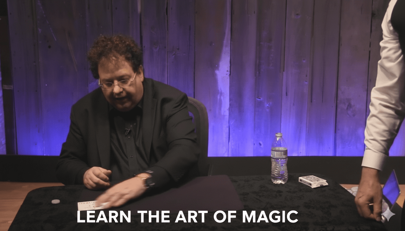 Learn how to perform a full Card Routine with Comedy from the world best Magician- Part 3