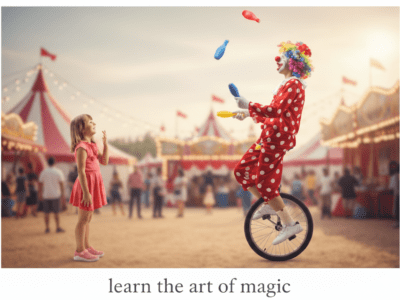 Professional juggling skills