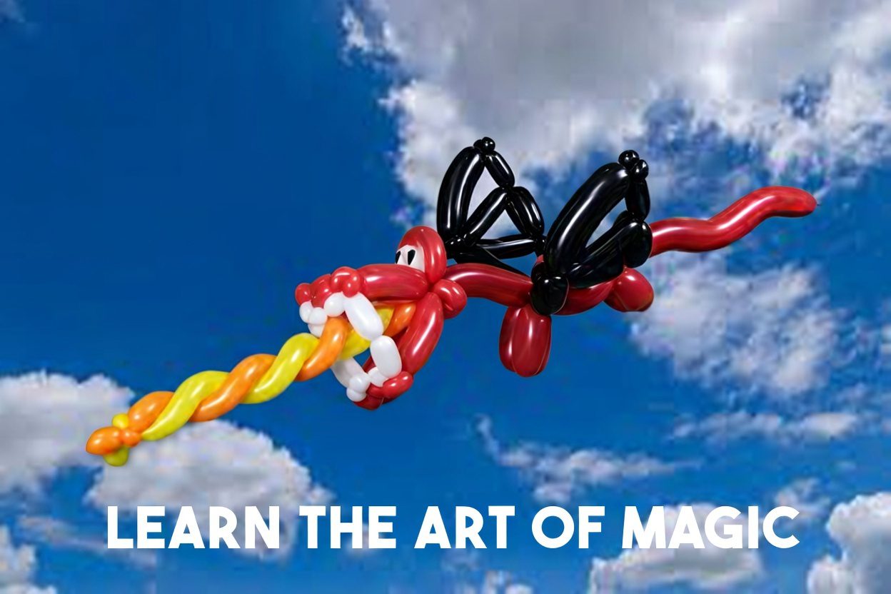 Advanced Balloon Dragon Twisting: Fire-Breathing Design Tutorial 1 2